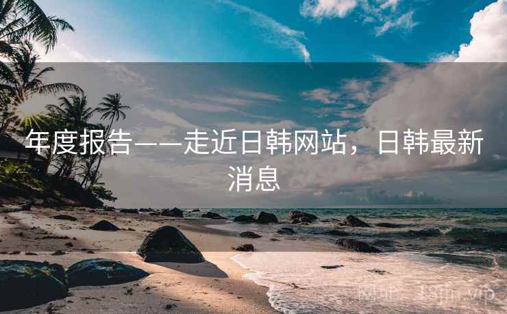年度报告——走近日韩网站，日韩最新消息  第1张